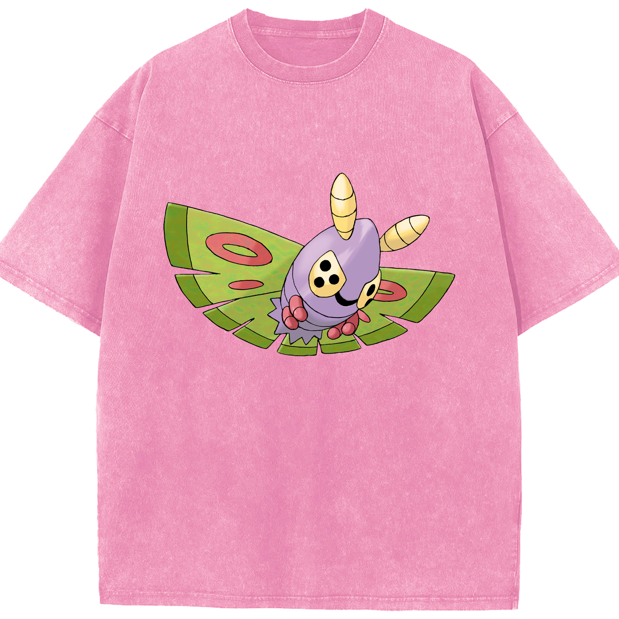 （画像用） ポケットモンスター Pokémon 綿100% ヴィンテージ風 半袖Tシャツ（フロントプリント）